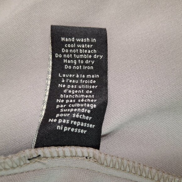 Wrap Dress Bodycon Ombre Ruched Cocktail Length Lux Silver Gold Size 14 - Picture 13 of 13